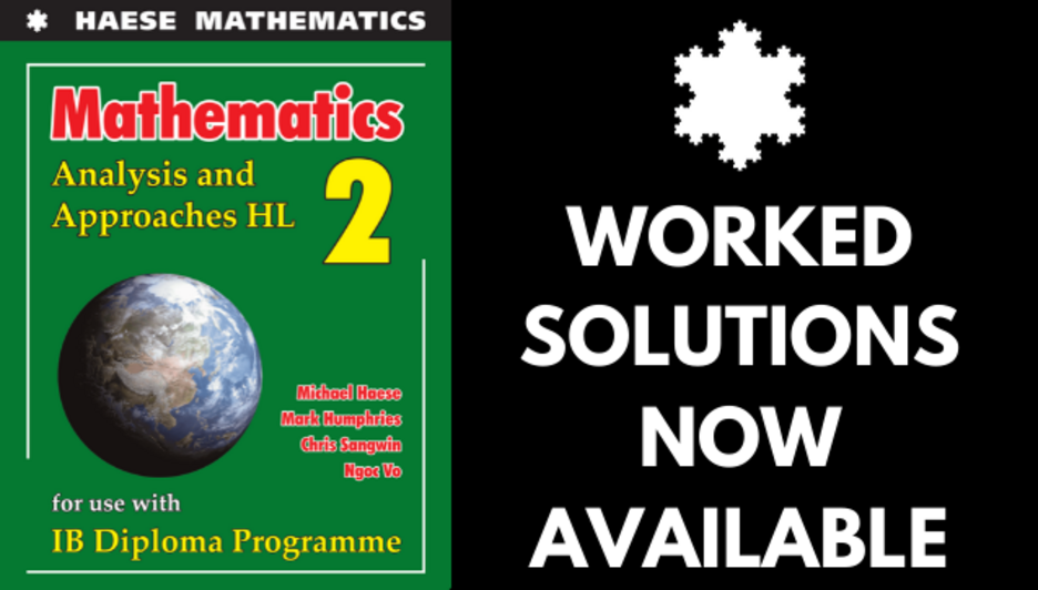 Worked solutions for mathematics analysis and approaches hl now 